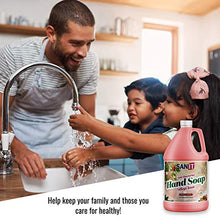 Load image into Gallery viewer, Sanit Silky Clean Antibacterial Liquid Hand Soap Refill - Advanced Formula with Coconut Oil and Aloe Vera - All Natural Moisturizing Hand Wash - Made in USA, Holiday Aroma, 1 Gallon
