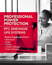 Load image into Gallery viewer, CyberPower CP1500PFCLCD PFC Sinewave UPS System, 1500VA/1000W, 12 Outlets, AVR, Mini Tower
