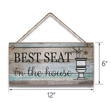 Load image into Gallery viewer, Bundle of Funny Bathroom Wall Decor Sign and Home Wall Decor Sign Hope Joy Love Peace
