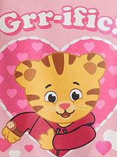 Load image into Gallery viewer, Daniel Tiger Girls Short Sleeve Tee (2T, GRR-ific Pink)
