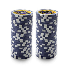 Load image into Gallery viewer, Brybelly Black Diamond Poker Chip Heavyweight 14-Gram Clay Composite – Pack of 50 ($500 Purple)
