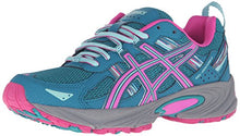 Load image into Gallery viewer, ASICS Women's Gel-Venture 5 Trail Runner, Ocean Depth/Pink Glow/Aruba Blue, 9.5 M US
