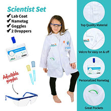 Load image into Gallery viewer, Born Toys Dress Up &amp; Pretend Play 3-in-1 Premium Kids Costumes Set - Washable Kids Dress Up Clothes for Play - Scientist, Explorer &amp; Gardener as Dress Up Clothes for Little Girls &amp; Boys Ages 3-7
