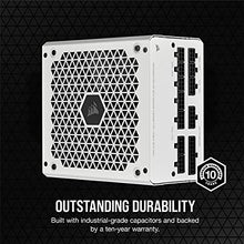 Load image into Gallery viewer, CORSAIR RM Series (2021), White, RM850, 850 Watt, 80 Plus Gold Certified, Fully Modular Power Supply
