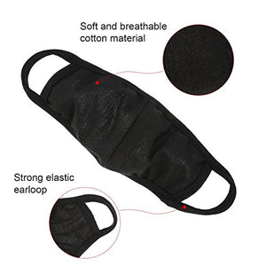 Pack 3 Dust Mouth Cover - Reusable Cotton Comfy Breathable Material