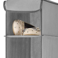 Load image into Gallery viewer, Whitmor Hanging Shoe Shelves - 8 Section - Closet Organizer - Grey
