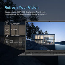 Load image into Gallery viewer, TECLAST Laptop Computer 15.6 inch, 8GB LPDDR4 256GB SSD,1920x1080 FHD IPS Thin Traditional Laptop Computer, Up to 2.6GHz Intel N4120 Windows 10, 2.4G+5G WiFi USB3.0 Type-C Mini-HDMI BT Zoom Study
