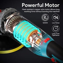 Load image into Gallery viewer, ENEACRO Polisher, Rotary Car Buffer Polisher Waxer, 1200W 7-inch/6-inch Variable Speed 1500-3500RPM, Detachable Handle Perfect for Boat,Car Polishing and Waxing

