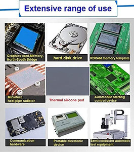 Thermalright Thermal Pad 12.8 W/mK, 85x45x1.5mm, Non Conductive Heat Resistance, Extreme Odyssey Silicone Thermal Pads for PC Laptop Heatsink/GPU/CPU/LED Cooler (1.5mm)
