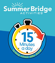 Load image into Gallery viewer, Summer Bridge Activities Workbook—Bridging Grades K to 1 in Just 15 Minutes a Day, Ages 5-6, Reading, Writing, Math, Science, Social Studies, Summer Learning Activity Book With Flash Cards (160 pgs)
