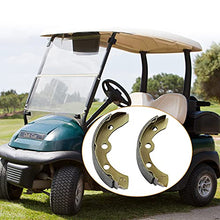 Load image into Gallery viewer, LEAPGOMAX Club Car Brake Shoes and Spring Kit for DS G&amp;E 1995-up (Automatic Adjust)&amp; Precedent 1018232-01 Golf Cart Replacement Brake Shoe Pads (2 Short &amp; 2 Long)
