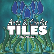 Load image into Gallery viewer, Arts &amp; Crafts Tiles 2022 Calendar: Great Art Calendar 2022, January 2022 - December 2022, 12 Months, OFFICIAL Squared Monthly, Mini Planner | UK and ... Calendrier | BONUS Last 4 Months 2021
