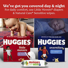Load image into Gallery viewer, Overnight Diapers Size 3 (16-28 lbs), 58 Ct, Huggies Overnites Nighttime Baby Diapers
