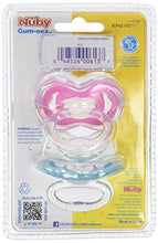 Load image into Gallery viewer, Nuby 2-Pack Gum-eez Pacifier Teethers, Colors May Vary
