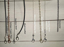 Load image into Gallery viewer, Faceted Peridot 1/2 Sun Wire Pendant- Black Niobium/Silver/Steel/Copper/Bronze/14K Gold, or 14K Rose Gold- Pendant or Bracelet Charm - August Birthstone Green Gemstone Jewelry - Sun Moon Necklace
