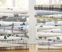 Load image into Gallery viewer, Eddie Bauer - Flannel Collection - 100% Premium High Quality Cotton Bedding Sheet Set, Pre-Shrunk &amp; Brushed For Extra Softness, Comfort, and Cozy Feel, Full, Elk Grove
