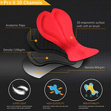 Load image into Gallery viewer, BALEAF Men's Cycling Shorts 3D Padded Bicycle Riding Pants Bike Tights UPF 50+ Black/Orange Size XXL
