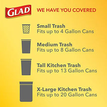Load image into Gallery viewer, Glad ForceFlex Tall Kitchen Drawstring Trash Bags, 13 Gal, 100 Ct (Package May Vary)
