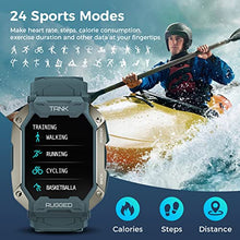 Load image into Gallery viewer, Kospet Smart Watches for WomenMen&#39;&#39;Bluetooth Call (Answer/Make Call) 5ATM Waterproof Fitness Watch Tracker for Android iOS with Heart Rate Blood Pressure - 1.72&#39;&#39;Tactical Outdoor Sports Smartwatch
