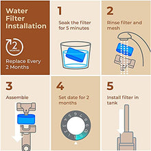 Load image into Gallery viewer, 12-Pack Cuisinart Compatible Coffee Maker Charcoal Filter, Replacement Water Filters For All Cuisinart Coffee Makers (12 Pack)
