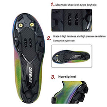 Load image into Gallery viewer, Asdf MTB Road Self-Locking Cycling Shoes Men Women, Reflective Mountain Compatible Professional SPD Cleat Bicycle Shoes,40
