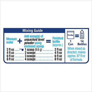 Similac NeoSure Infant Formula with Iron, For Babies Born Prematurely, Powder, 13.1 ounces (Pack of 6), Powder(White)