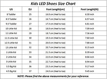 Load image into Gallery viewer, Wajin LED Light Up Shoes Kids High top Sneakers with USB Charging Flashing Luminous Shoes Dancing Sneakers for Boys Girls Toddles Gift Gold
