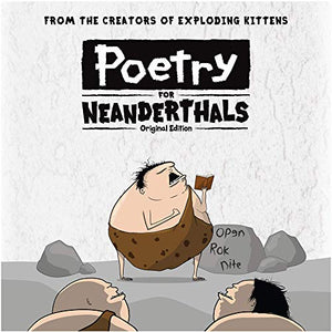 Poetry for Neanderthals by Exploding Kittens - Family Card Game - Card Game for Adults, Teens & Kids