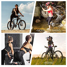 Load image into Gallery viewer, BALEAF Women's 4D Padded Bike Pants Cycling Capris Bicycle Biking Shorts 3/4 Tights Leggings Pocket UPF50+, Black XL
