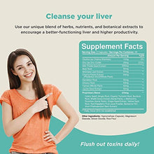 Load image into Gallery viewer, Liver Cleanse Detox &amp; Repair Fatty Liver - Healthy Liver Supplements for Women and Men - Milk Thistle Liver Detox Cleanse Boosts Energy &amp; Immune System - 60 Natures Craft Liver Support Supplements
