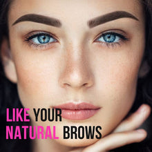 Load image into Gallery viewer, iMethod Eyebrow Stamp and Eyebrow Stencil Kit - Eyebrow Stamp and Shaping Kit for Perfect Brow, 20 Eyebrow Stamp Stencils Kit, Long-lasting, Waterproof, Brown
