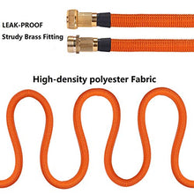 Load image into Gallery viewer, [New Generation] 100ft Garden Expandable Hose - Best Flexible Water Hose Garden - 9-Pattern High-Pressure Water Spray Nozzle and Durable 4-Layers Latex Core- No Kink Leakproof Water Hose
