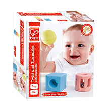 Load image into Gallery viewer, Hape Geometric Rattle | Colorful Rattle Toys for Newborn, Infants &amp; Toddlers, 3 Piece Early Educational Toy Set
