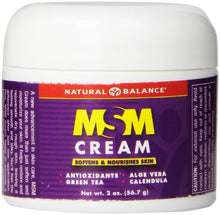 Load image into Gallery viewer, Natural Balance MSM Cream, 2 Ounce
