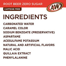 Load image into Gallery viewer, Diet A&amp;W Root Beer, 12 fl oz (pack of 12)
