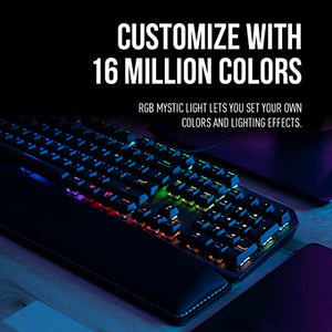 MSI Vigor GK50 Elite LL Mechanical Gaming Keyboard, Clicky Kailh Box White Switches, RGB Mystic Light
