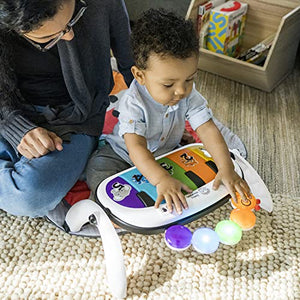 Baby Einstein 4-in-1 Kickin' Tunes Music and Language Play Gym and Piano Tummy Time Activity Mat