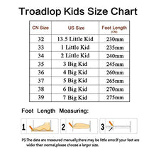 Load image into Gallery viewer, Troadlop Boys Shoes Casual Non Slip Gym Sports Walking Tennis Shoes for Boys Camouflage Green Size M US 2 Little Kid
