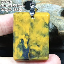 Load image into Gallery viewer, Natural Pietersite Stone Pendant Pietersite Crystal Stone Jewelry For Women Men Healing Energy Luck Gift 36x27x9mm rectangle Beads Silver Rare Gemstone
