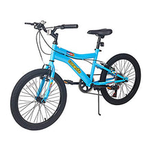 Load image into Gallery viewer, COEWSKE 20 Inch Kids Bike Enjoy-Style Children&#39;s Variable Speed Mountain Bike Sports Cycling 1 Speed &amp; 6 Speed with Kickstand Fit for 6-10 Years Old Or 49-60 Inch Tall Kids (6-Speed Sky Blue)
