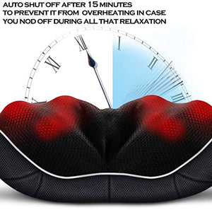 Shiatsu Neck and Back Massager with Heat , VIKTOR JURGEN Deep Tissue Kneading Sports Recovery Massagers for Neck, Back, Shoulders, Foot , Relaxation Gifts for Him,Her,Women,Men