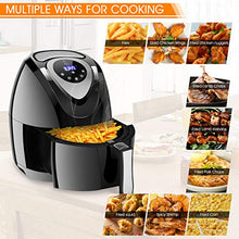 Load image into Gallery viewer, Costzon 7-In-1 Air Fryer, 3.4 Quart 1400W, Healthy Oil Free Cooking, Electric Deep Cooker with LCD Touch, Temperature and Time Control, Dishwasher, Detachable Basket Handle, UL Certified
