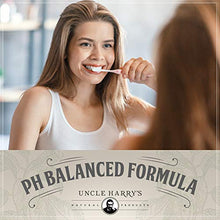 Load image into Gallery viewer, Uncle Harry&#39;s Peppermint Remineralizing Toothpaste | Natural Whitening Toothpaste Freshens Breath &amp; Promotes Enamel | Vegan Fluoride Free Toothpaste (4 Pack)
