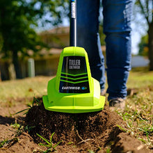 Load image into Gallery viewer, Earthwise TC70020 20-Volt 7.5-Inch Cordless Electric Tiller Cultivator, (2AH Battery &amp; Fast Charger Included)
