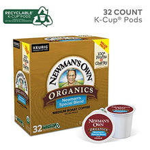 Load image into Gallery viewer, Newman's Own Organics Special Blend, Single-Serve Keurig K-Cup Pods, Medium Roast Coffee, 32 Count
