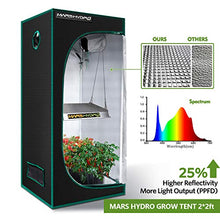 Load image into Gallery viewer, MARS HYDRO TS 600W LED Grow Light 2x2ft Coverage Sunlike Full Spectrum Grow Lamp Plants Growing for Hydroponic Indoor Seeding Veg and Bloom Greenhouse Growing Light Fixtures Four for 4x4 Footprint
