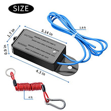 Load image into Gallery viewer, Trailer Breakaway Switch, Briidea 4ft Breakaway Coiled Cable with Electric Brake Switch for RV Towing Trailer
