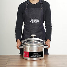 Load image into Gallery viewer, Universal 15.8 Quart / 15 Liter Professional Pressure Cooker, Heavy-Duty Aluminum Construction with Multiple Safety Systems, Commercial Canner Ideal for Industry Usage
