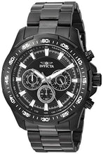 Load image into Gallery viewer, Invicta Men's Speedway Quartz Watch with Stainless-Steel Strap, Black, 24 (Model: 22785)
