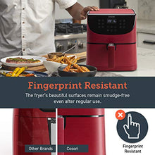 Load image into Gallery viewer, COSORI Air Fryer(100 Recipes, Rack &amp; 4 Skewers),3.7QT Electric Hot Air Fryers Oven Oilless Cooker, 11 Presets, Preheat &amp; Shake Reminder, LED Touch Digital Screen, Nonstick Basket, 1500W, Red
